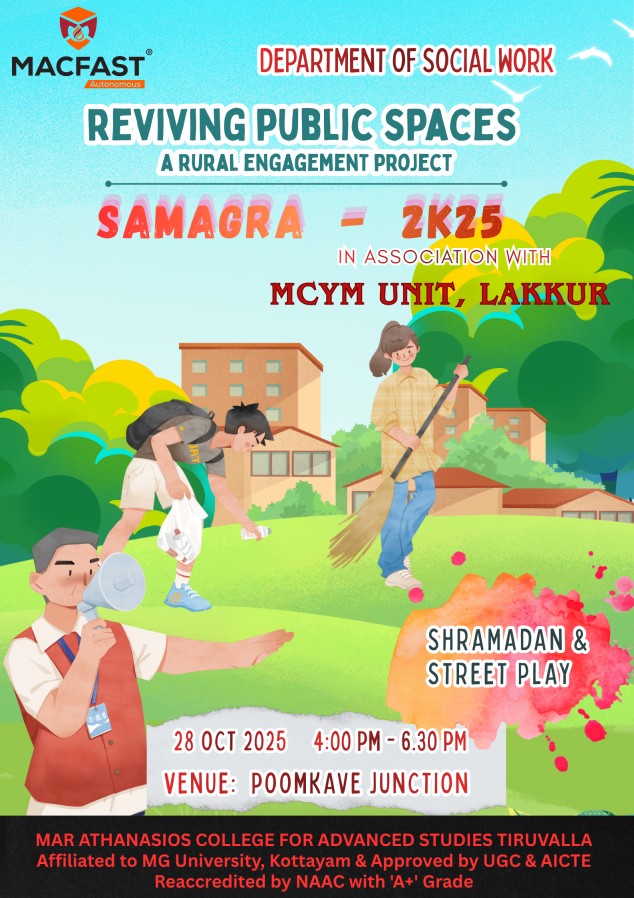 Green Illustrated Cleaning Event Poster SMAGRA