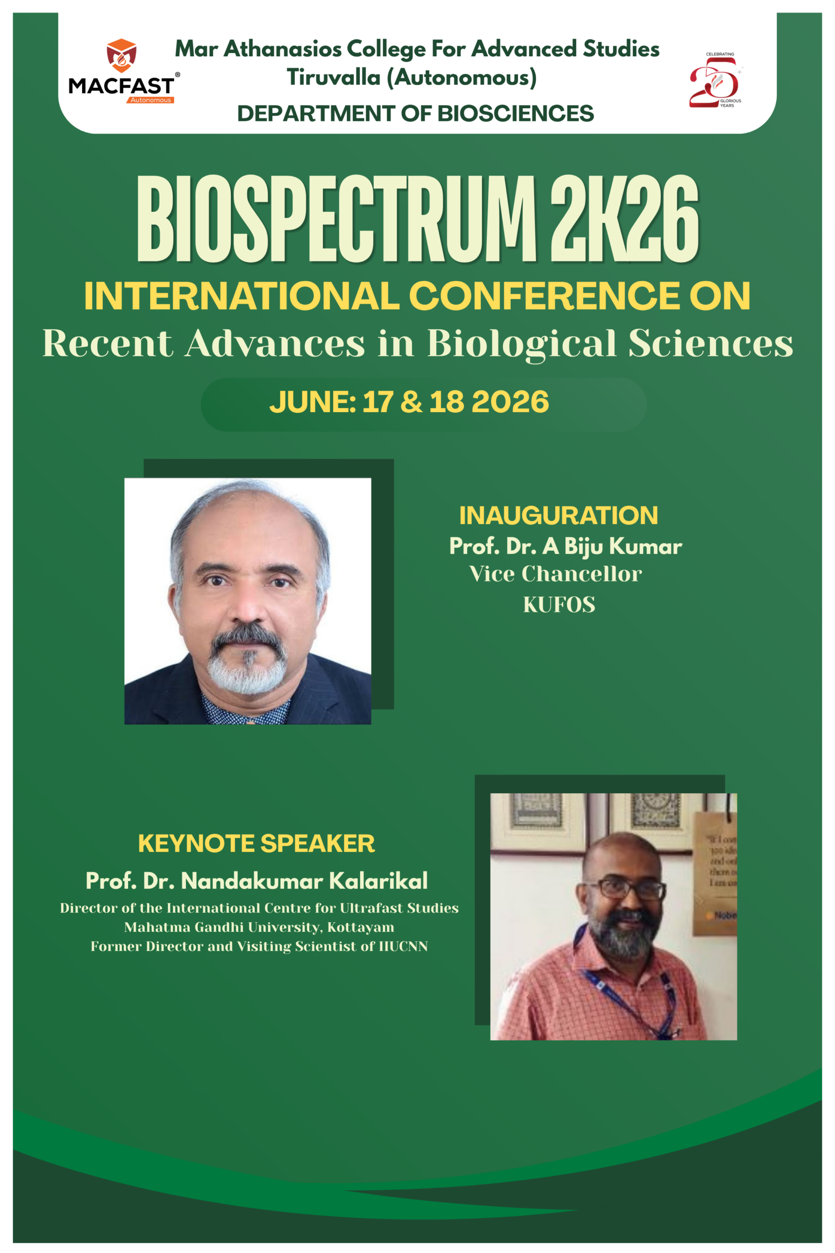 Department of Biosciences 2